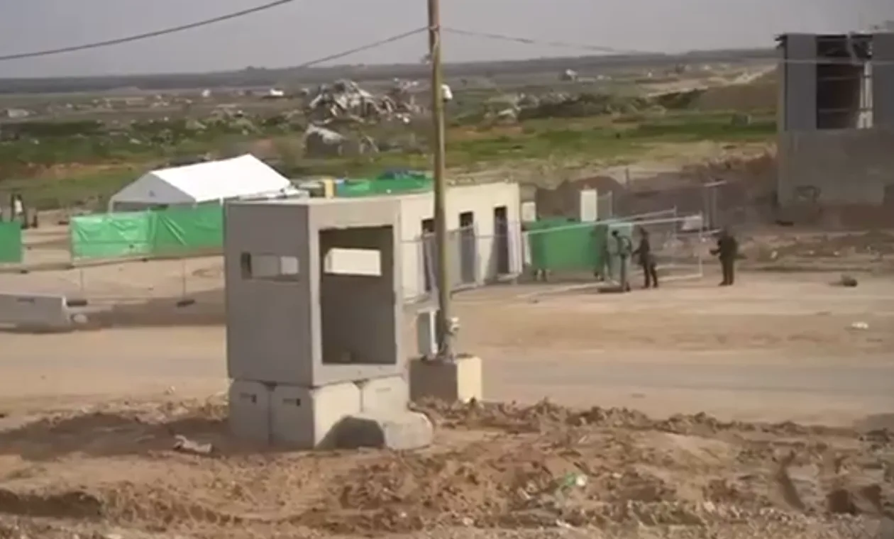 以色列在拉法口岸以军控制区设专用安检通道